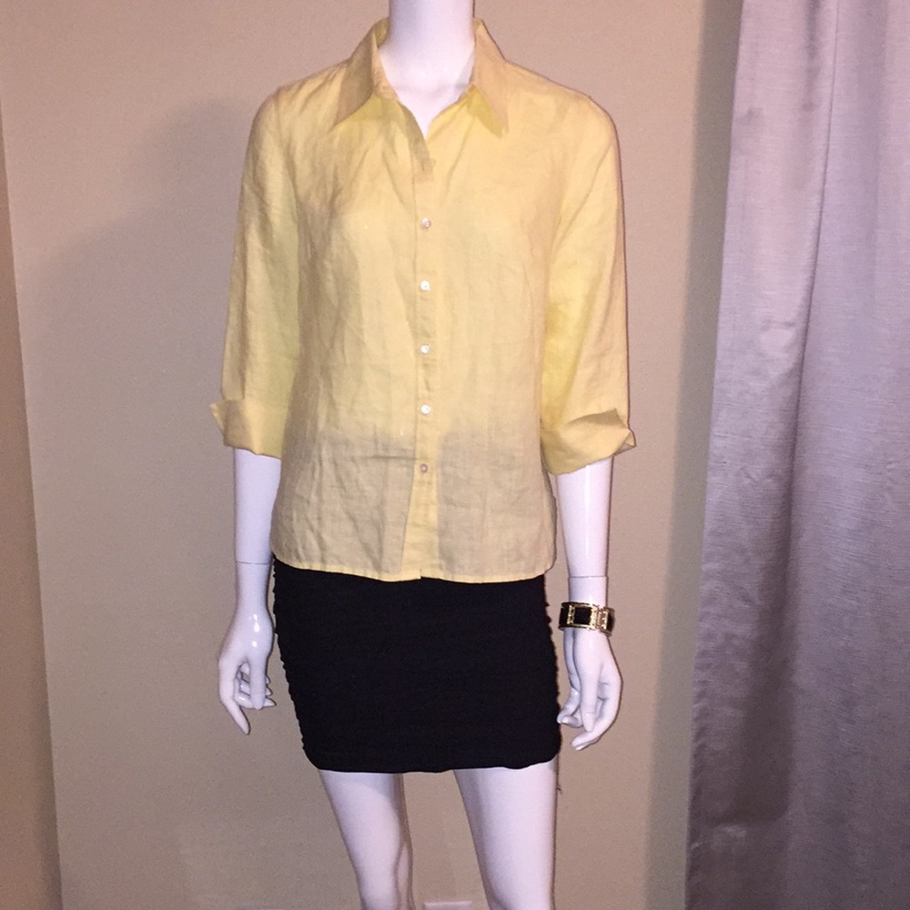 Talbots Women button down shirt, size 6P